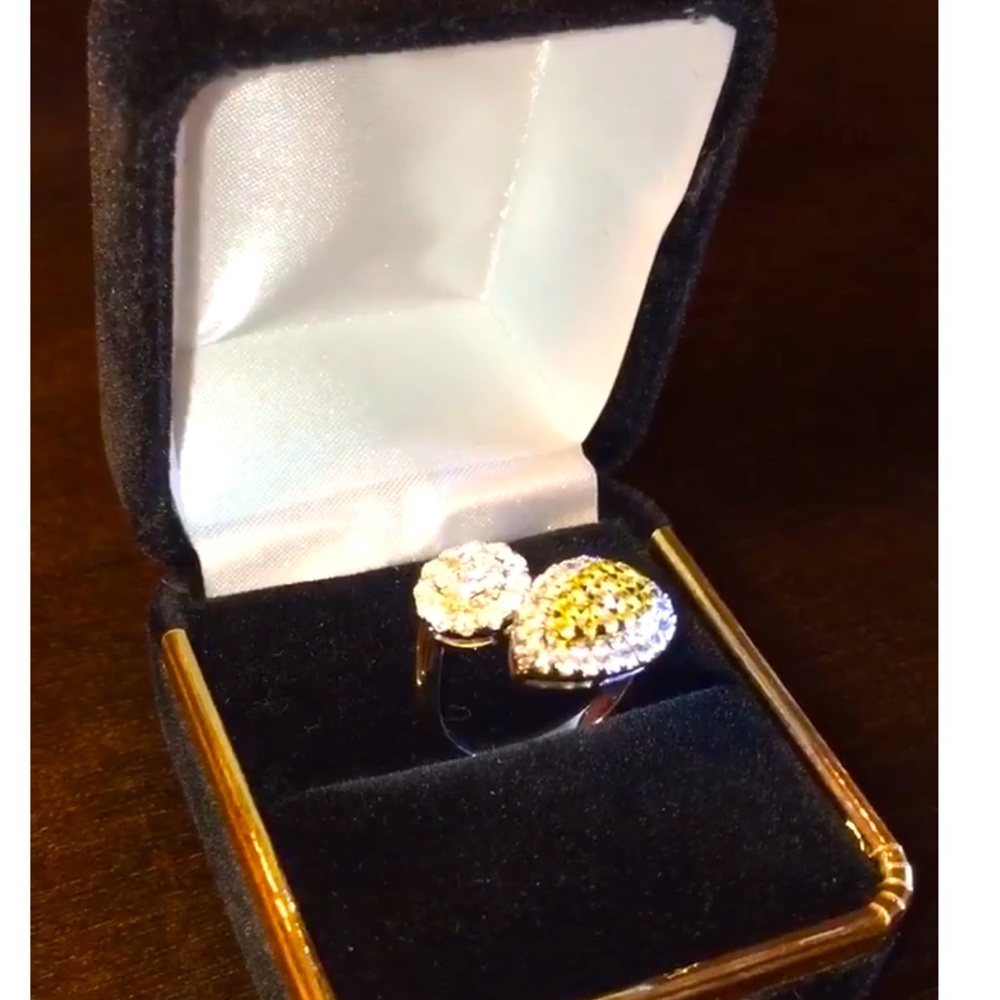 Yellow Diamond ring. - Picture 2 of 4